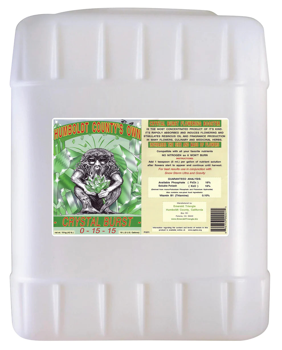 Crystal Burst 5 Gallon by Humboldt County's Own
