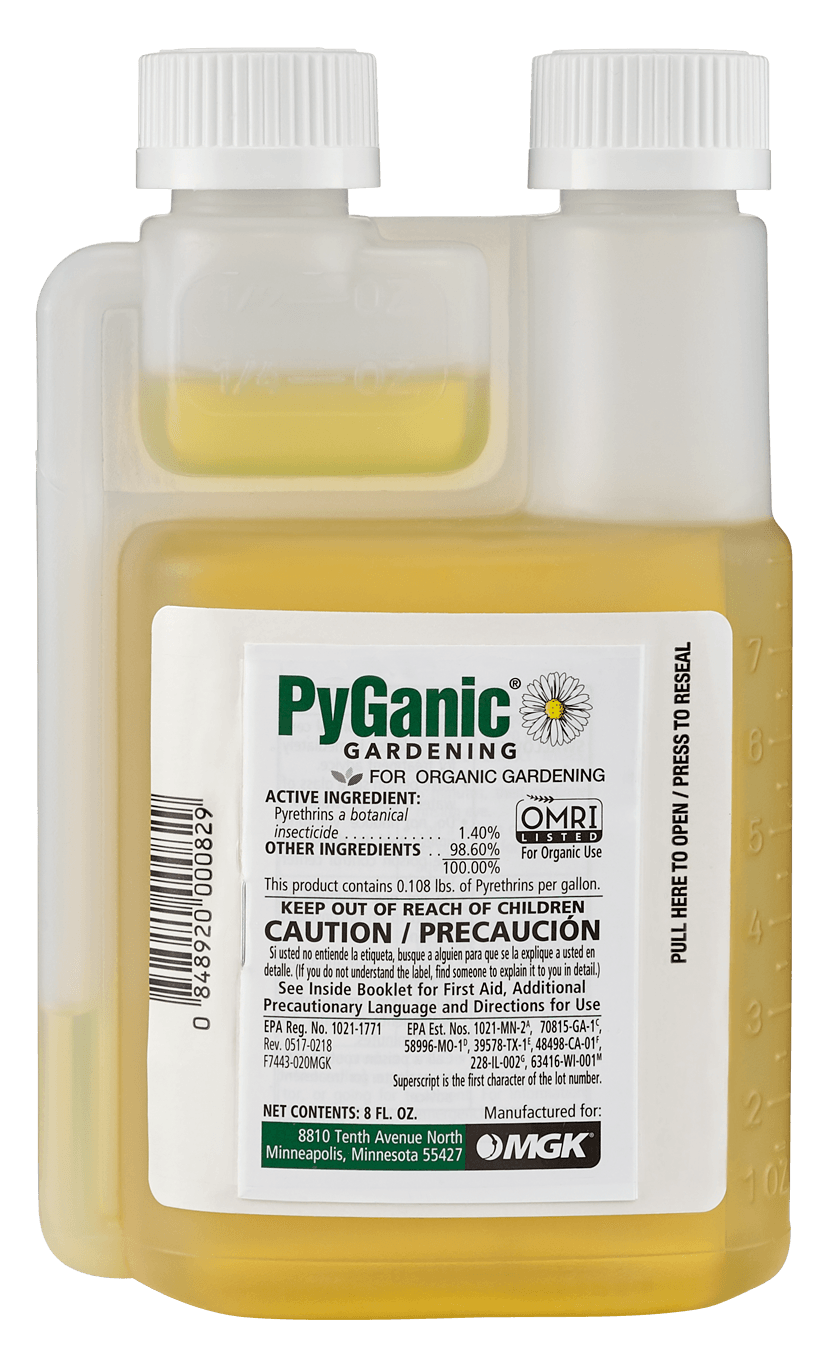 PyGanic® Gardening (1.4% Pyrethrum)  Retail – OMRI Listed (Gallon)