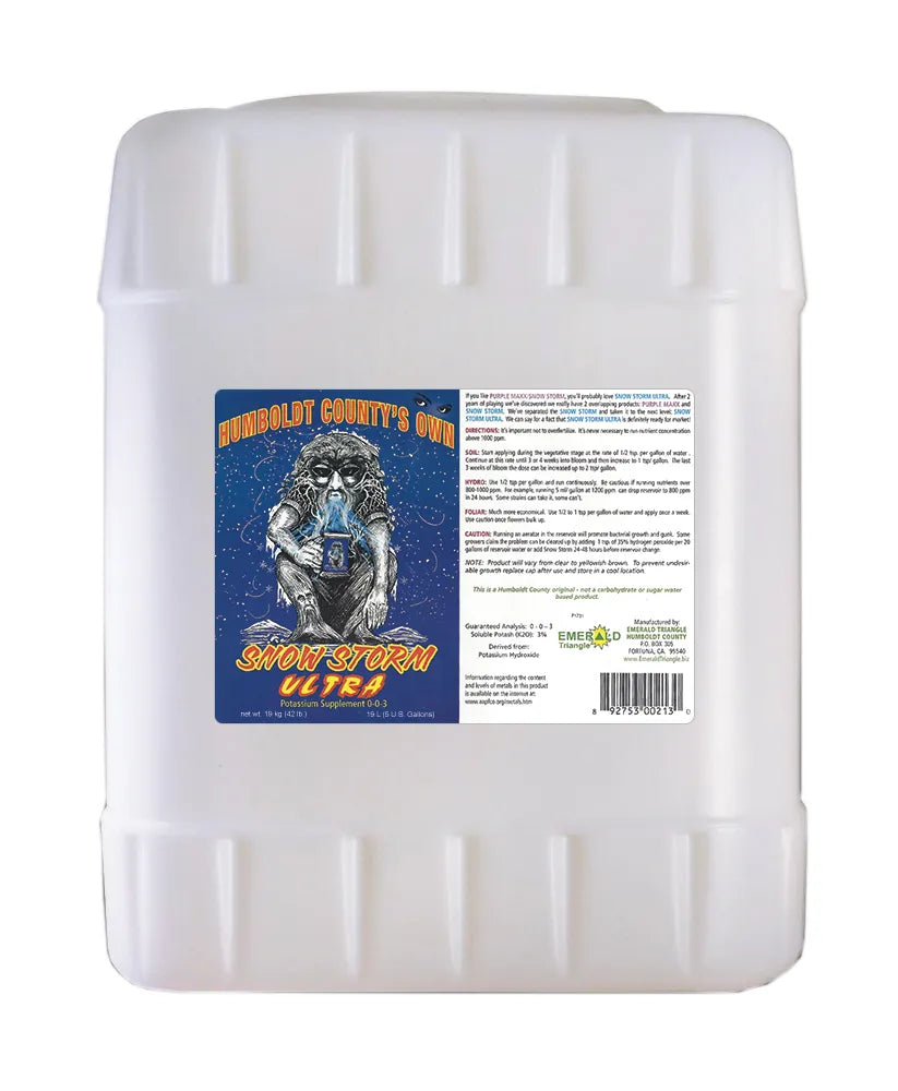 Snow Storm Ultra 5 Gallon by Humboldt County's Own