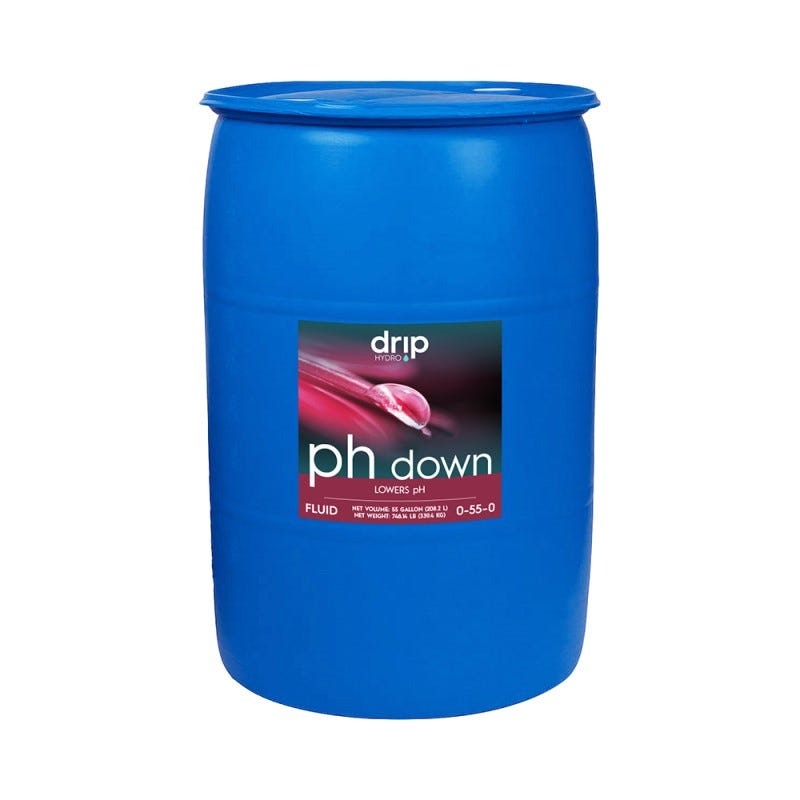 Drip Hydro pH Down - 55 Gallon Drum