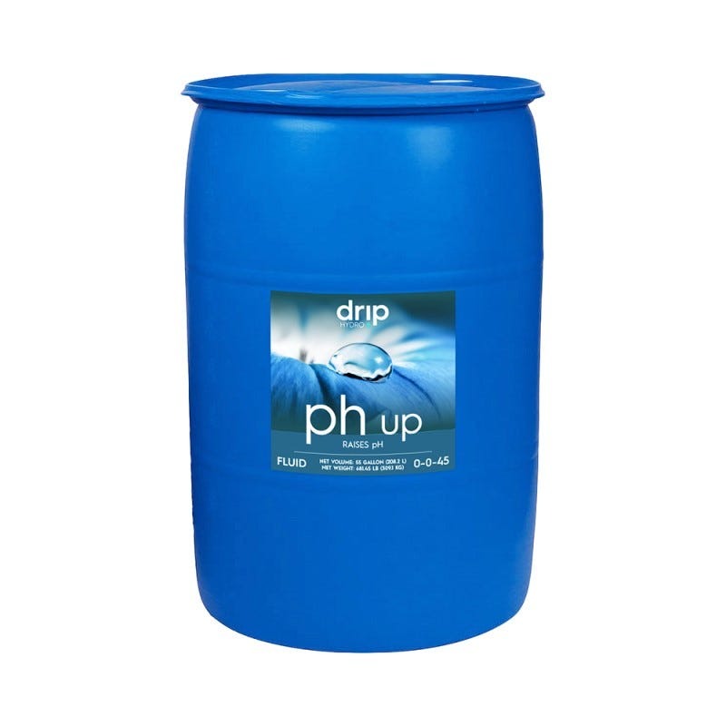 Drip Hydro pH Up - 55 Gallon Drum